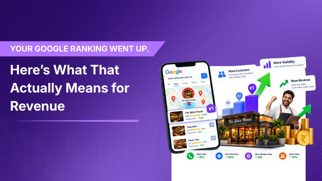 Your Google Ranking Went Up